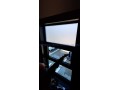 White privacy films for windows -Cut to size