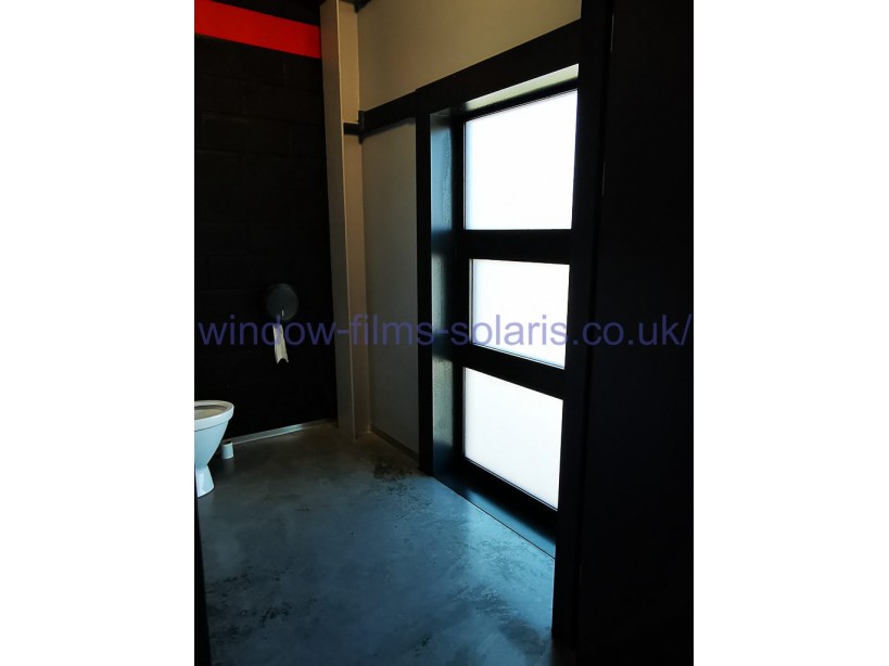 Cut to size-frosted window film