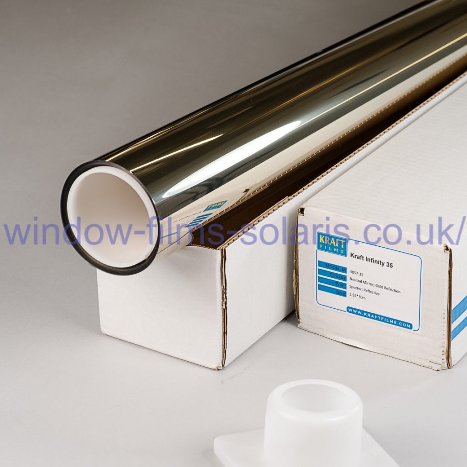 Infinity 35 Light Gold window film roll