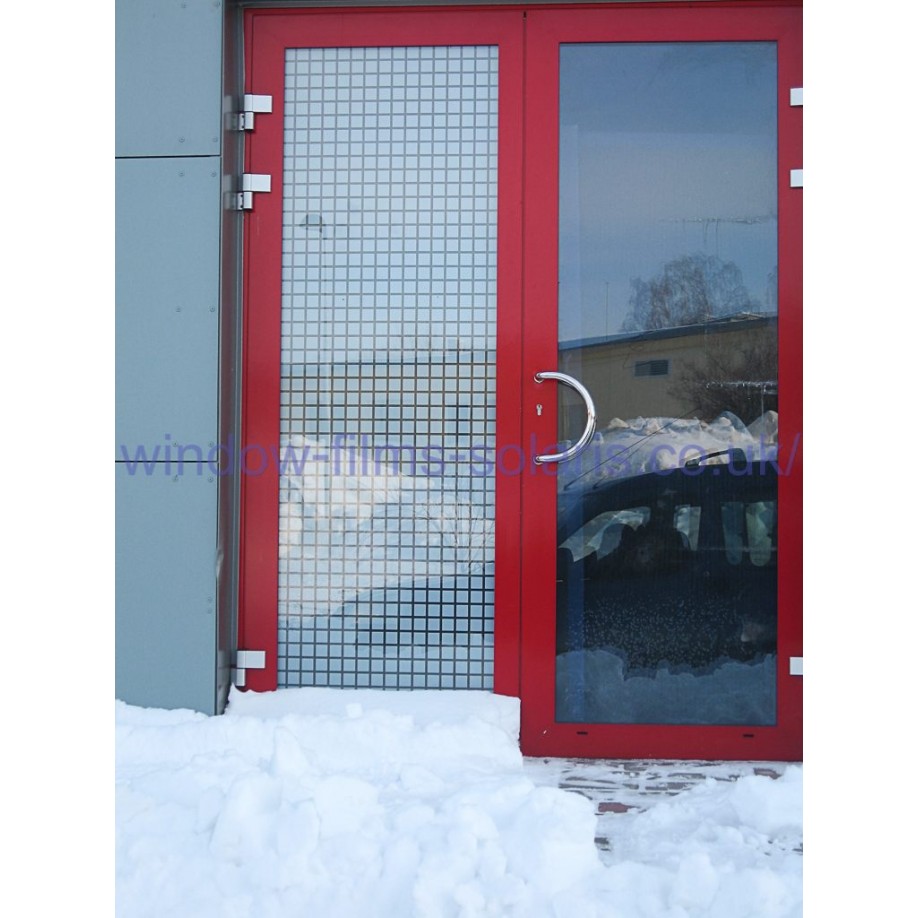 White Blocks 36mm, decorative and patterned film 