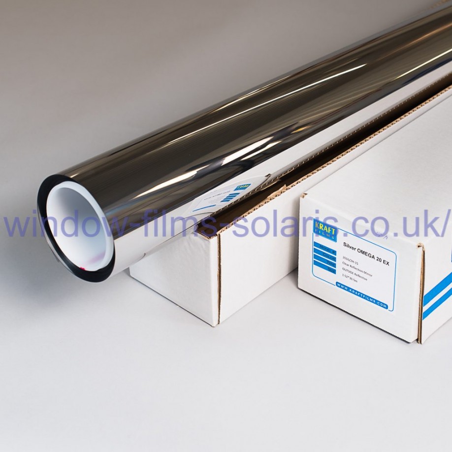 Roll Mirror Solar Tint Film Omg 20% Ex