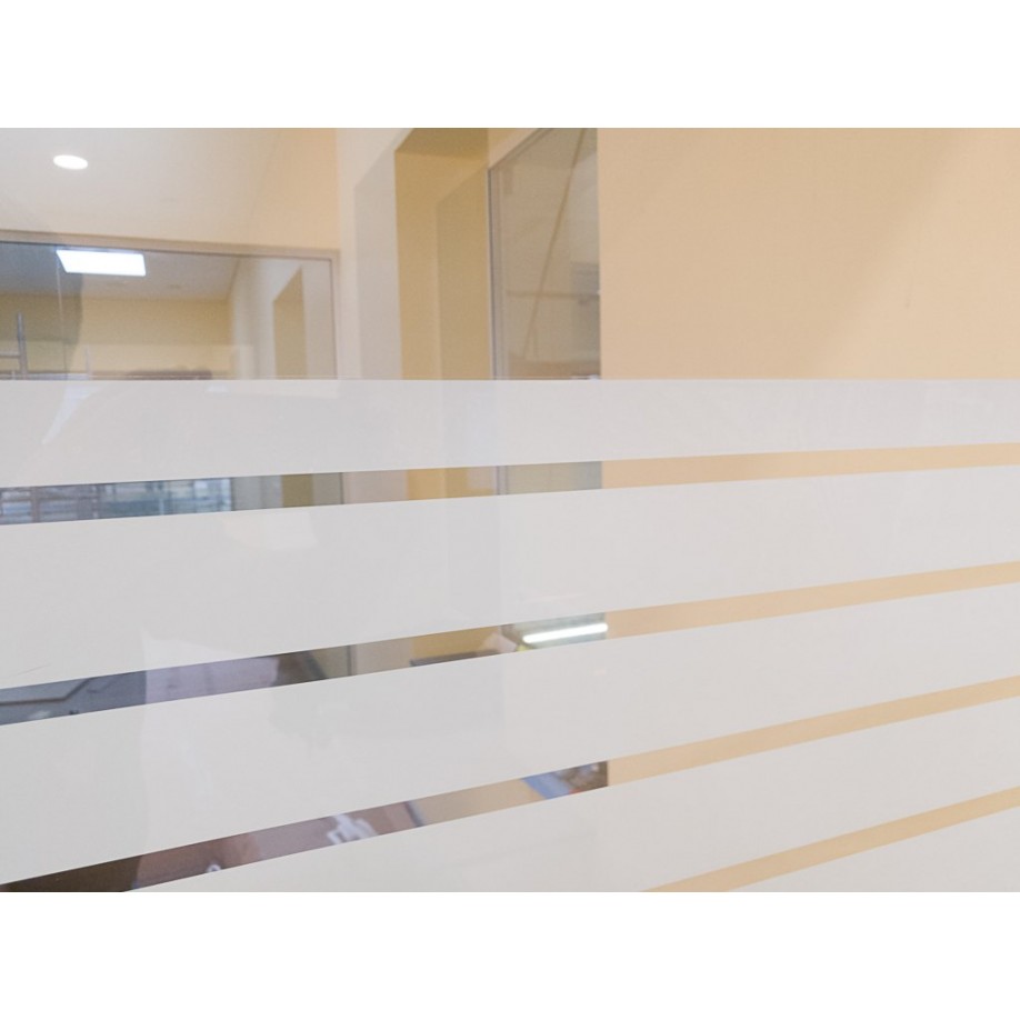 Striped Privacy Film 45mm