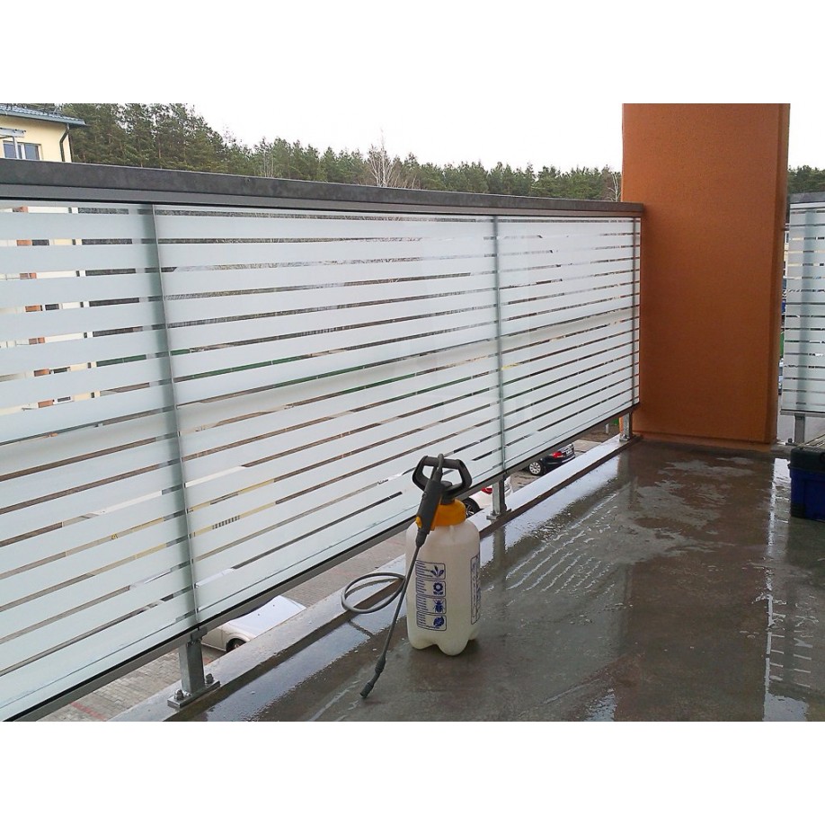 Striped Privacy Film 45mm