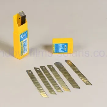 OLFA Snap-off stainless steel replacement blades 45°, 50 pack