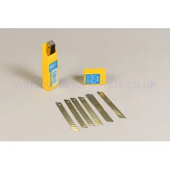 OLFA Snap-off stainless steel replacement blades 45°, 50 pack