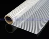 Roll-Venetian Blinds -film with a 10 mm stripe pattern