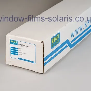 Clear 4 mil (112mkm) EN12600 ROLL 1,52x30,5m