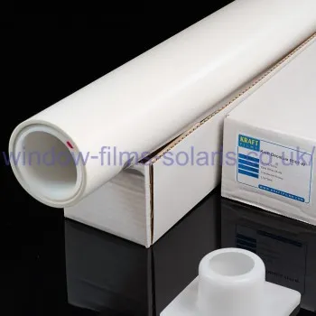 Milk-White DLX-01-01W Privacy Film Roll