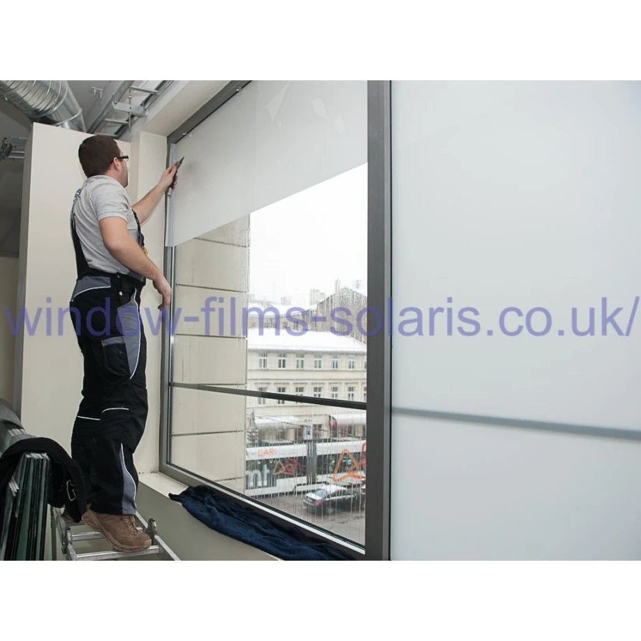 Milk-White Privacy Film DLX-01-01W.