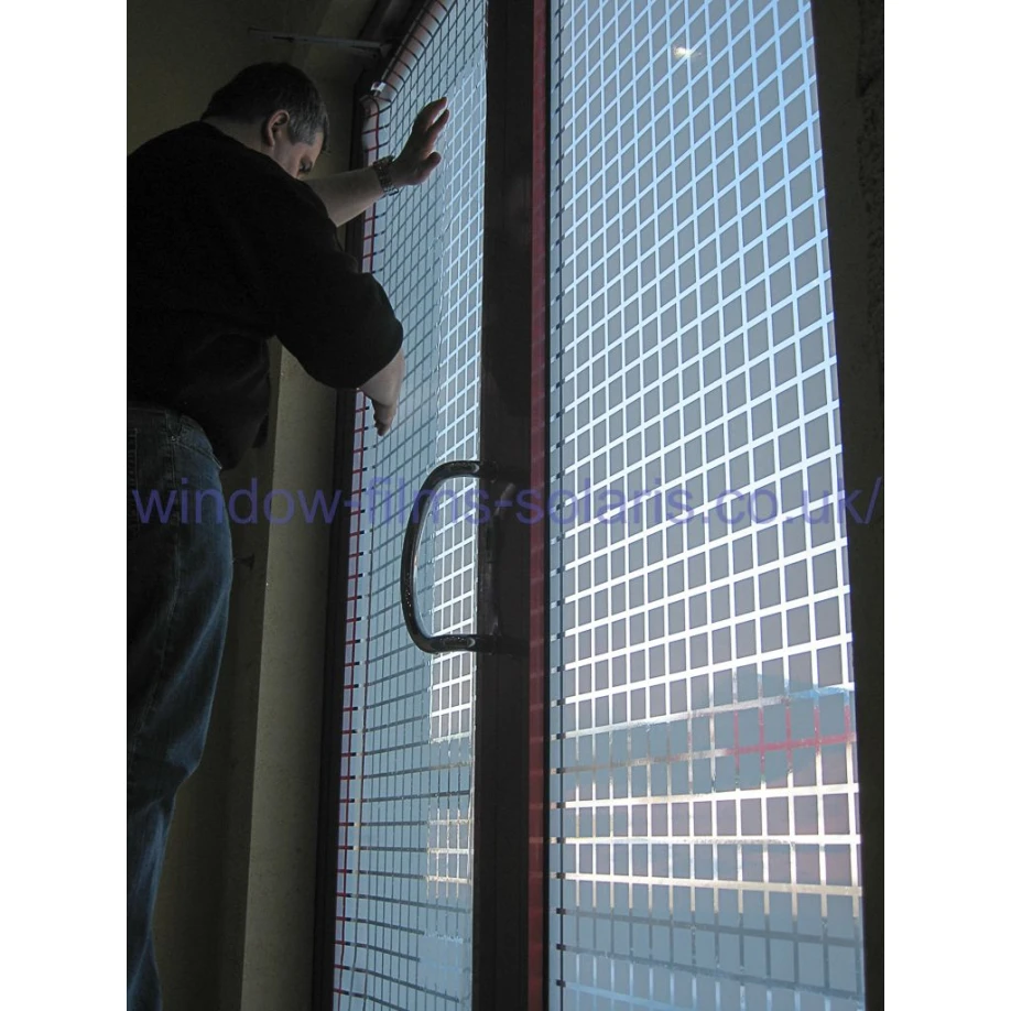 White Blocks 36mm, decorative and patterned film 
