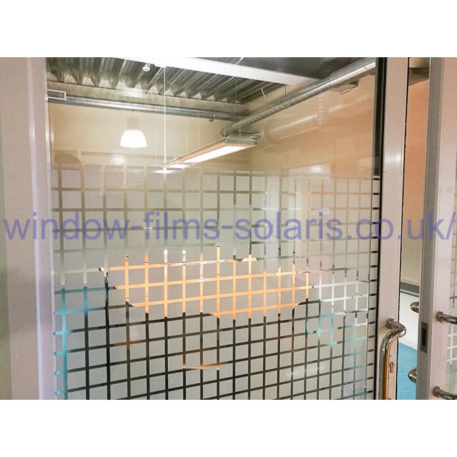 White Blocks 36mm, decorative and patterned film 