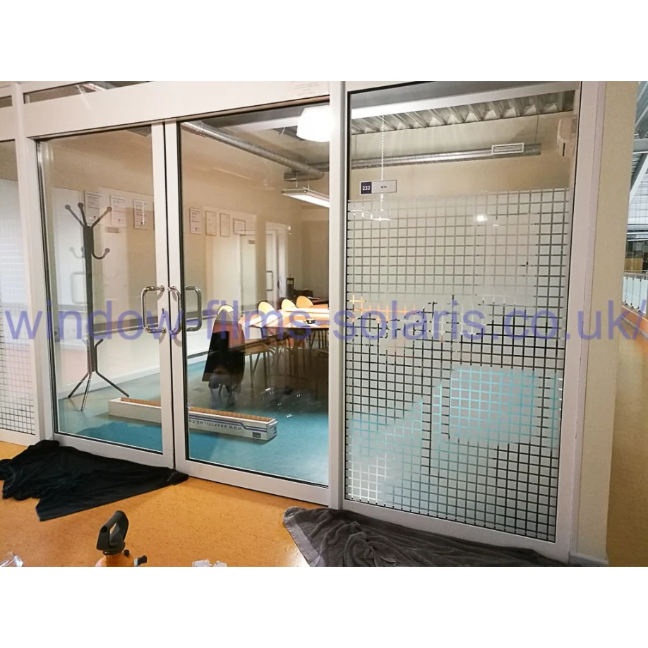 White Blocks 36mm, decorative and patterned film 
