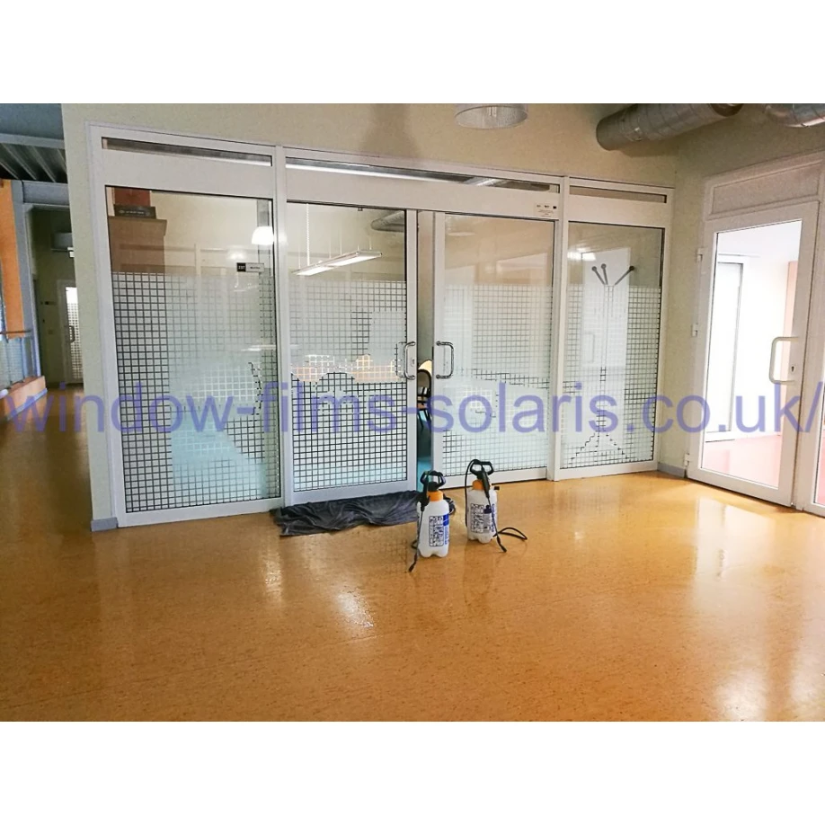 White Blocks 36mm, decorative and patterned film 