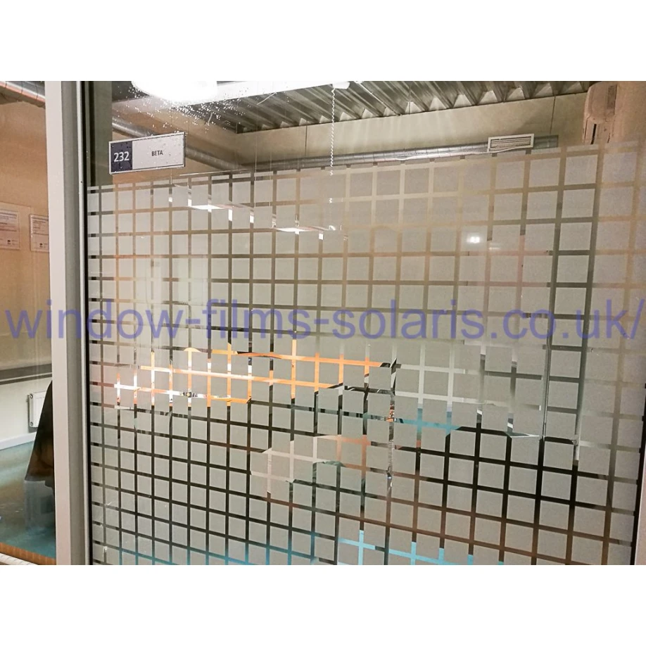 White Blocks 36mm, decorative and patterned film 