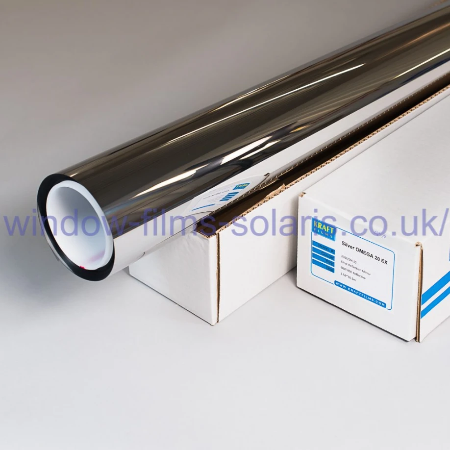 Roll Mirror Solar Tint Film Omg 20% Ex