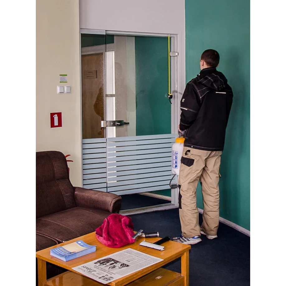 Striped Privacy Film 45mm