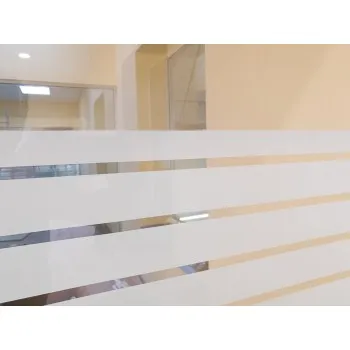 Striped Privacy Film 45mm