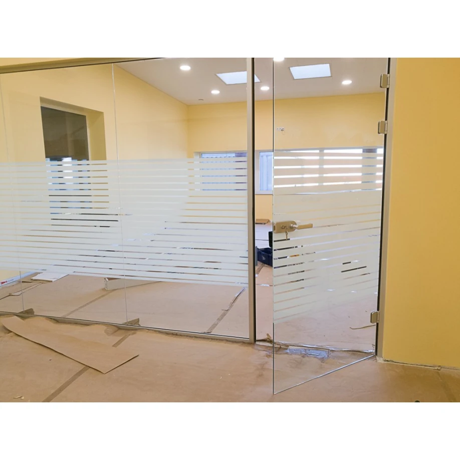 Striped Privacy Film 45mm