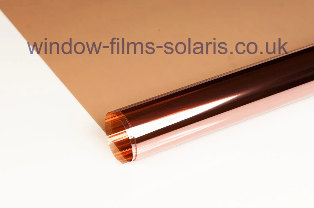 Bronze AT 35 EX mirror film installed