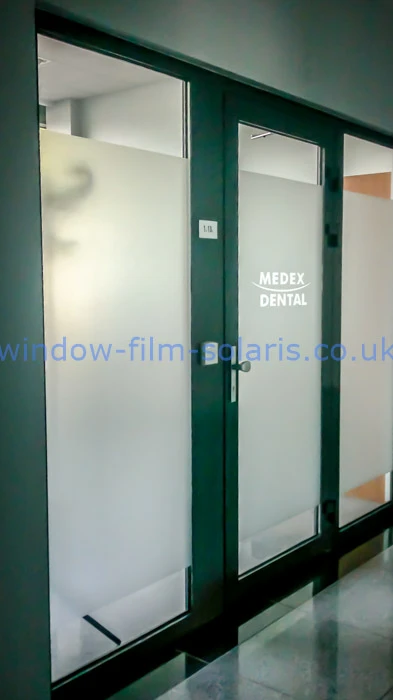 FG-K/300 frosted vinyl window film sample